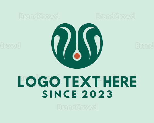 Organic Leaf Plant Logo