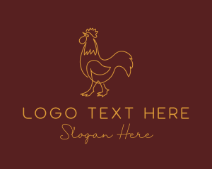 Exclusive - Rooster Luxe Boutique logo design