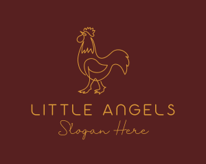 Luxe - Rooster Luxe Boutique logo design