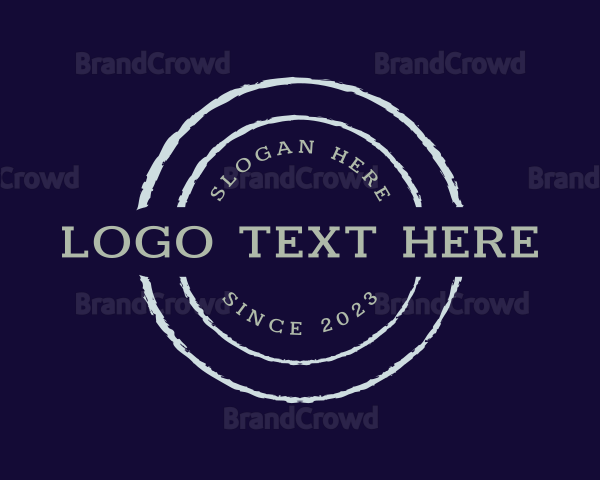 Generic Retro Brand Logo