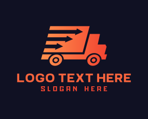 Haul - Arrow Express Delivery logo design