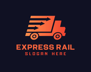 Arrow Express Delivery logo design