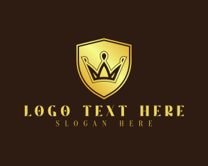Jewelry Store - Royalty Crown Shield logo design