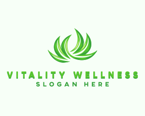 Herbal Wellness Spa logo design