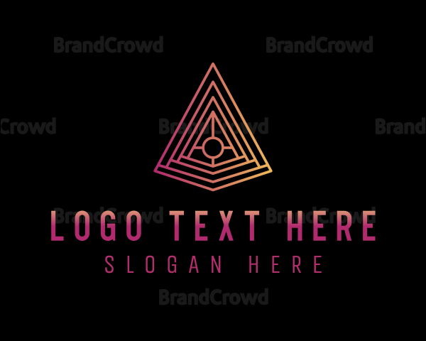Generic Pyramid Agency Logo