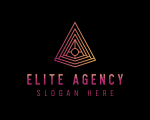 Generic Pyramid Agency logo design