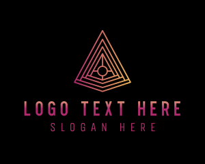 Developer - Generic Pyramid Agency logo design