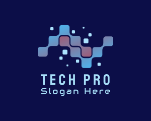 Program - Digital Program Pixel Technology logo design