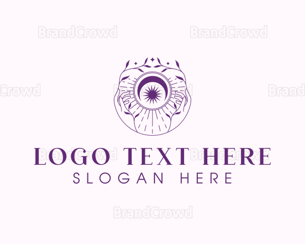 Celestial Hand Boho Logo