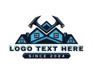 Hammer - Hammer Carpentry Construction logo design