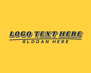 Casual - Retro Casual Company logo design