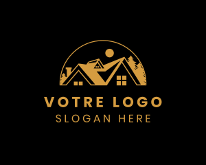 Real Estate Residence logo design