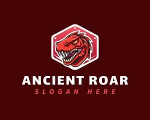 Dinosaur - Dinosaur Raptor Gaming logo design