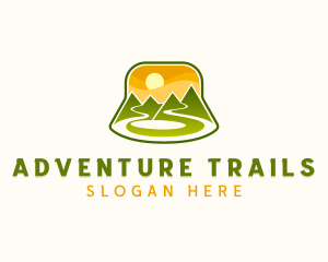 Nature Park Pathway Adventure logo design