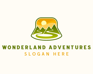 Nature Park Pathway Adventure logo design