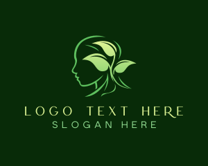 Person - Plant  Human Person logo design