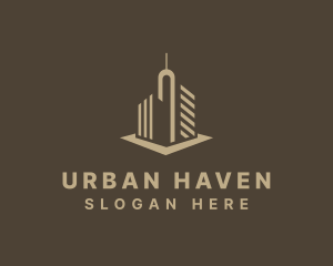 Urban Building Apartment logo design