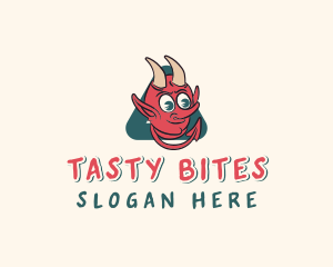 Restaurants - Retro Demon Gamer logo design