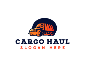 Truck Vehicle Logistics logo design