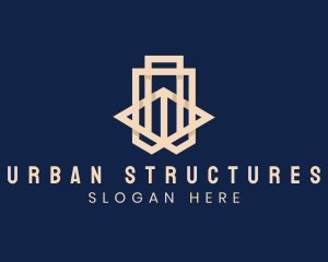 Buildings - Modern Minimalist Building logo design