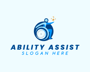 Disability - Disability Physiotherapy Care logo design