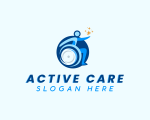 Physiotherapy - Disability Physiotherapy Care logo design