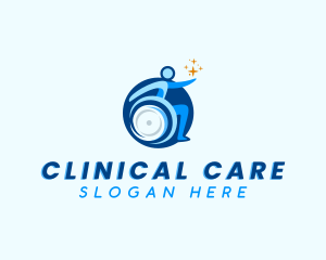 Disability Physiotherapy Care logo design