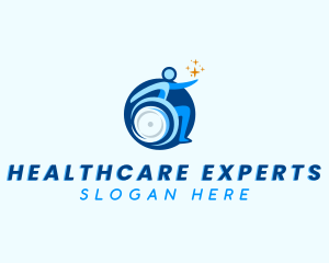 Disability Physiotherapy Care logo design