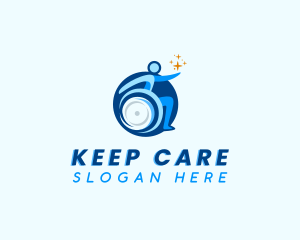 Disability Physiotherapy Care logo design