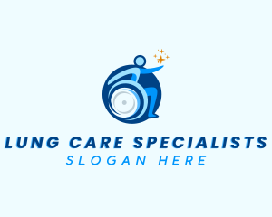 Disability Physiotherapy Care logo design