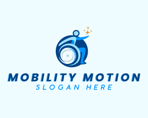 Disability Physiotherapy Care logo design