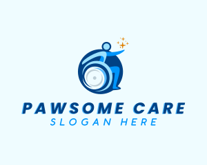 Disability Physiotherapy Care logo design