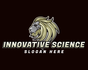 Lion Mascot Gaming Logo