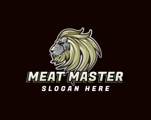 Carnivore - Lion Mascot Gaming logo design