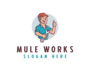 Maintenance Handyman Repair logo design