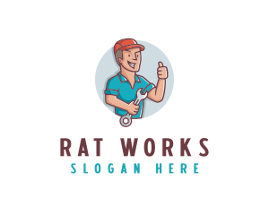 Maintenance Handyman Repair logo design