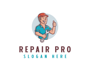 Maintenance Handyman Repair logo design