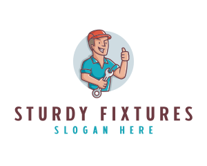 Fixture - Happy Handyman Repair logo design