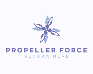 Propeller - Fan Propeller Cooling logo design