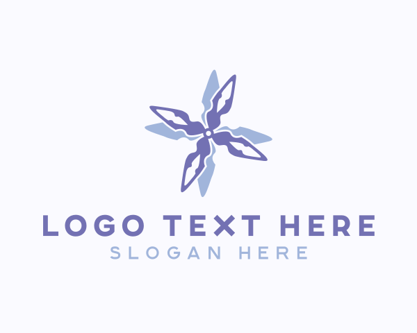 Cool - Fan Propeller Cooling logo design