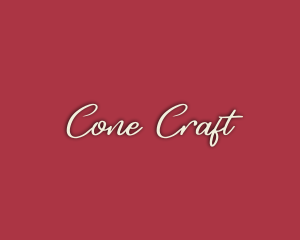 Retro Cursive Business logo design