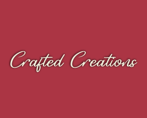 Retro Cursive Business logo design