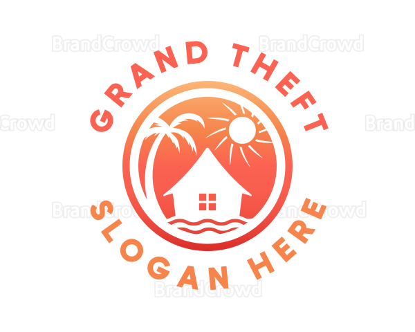 Island Vacation House Logo