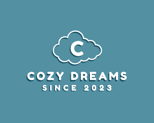 Bedding - Cloud Bubble Sky Nursery logo design