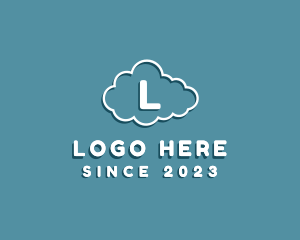 Therapist - Cloud Bubble Sky Nursery logo design