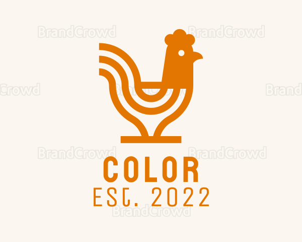 Fried Chicken Restaurant Logo