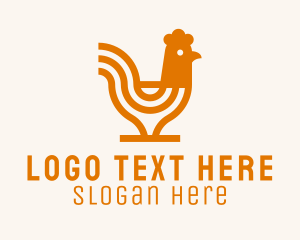 Fried Chicken Restaurant  Logo