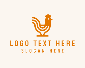 Dining - Fried Chicken Restaurant logo design