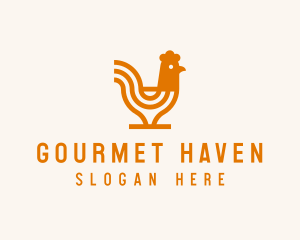 Fried Chicken Restaurant  logo design