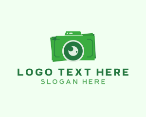 Electronic Device - Dollar Bills Camera logo design